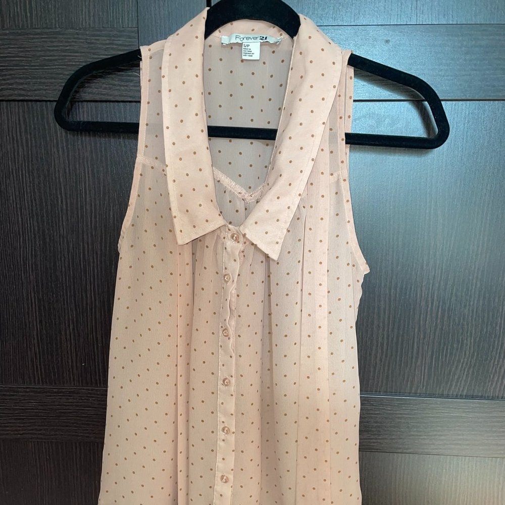 Forver21, Small Sleeveless Blouse